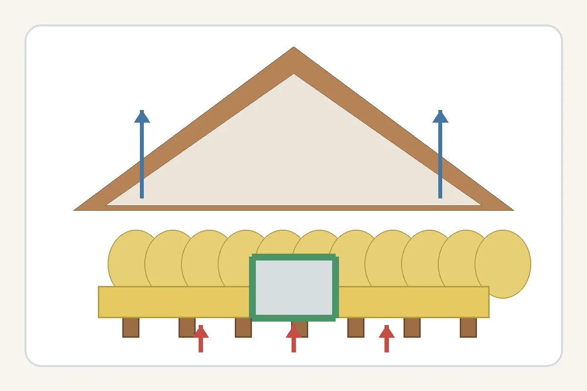 Energy-Efficient Upgrades That Actually Make Sense in Montreal Energy-efficient attic upgrade with insulation, sealed hatch and clear ventilation paths